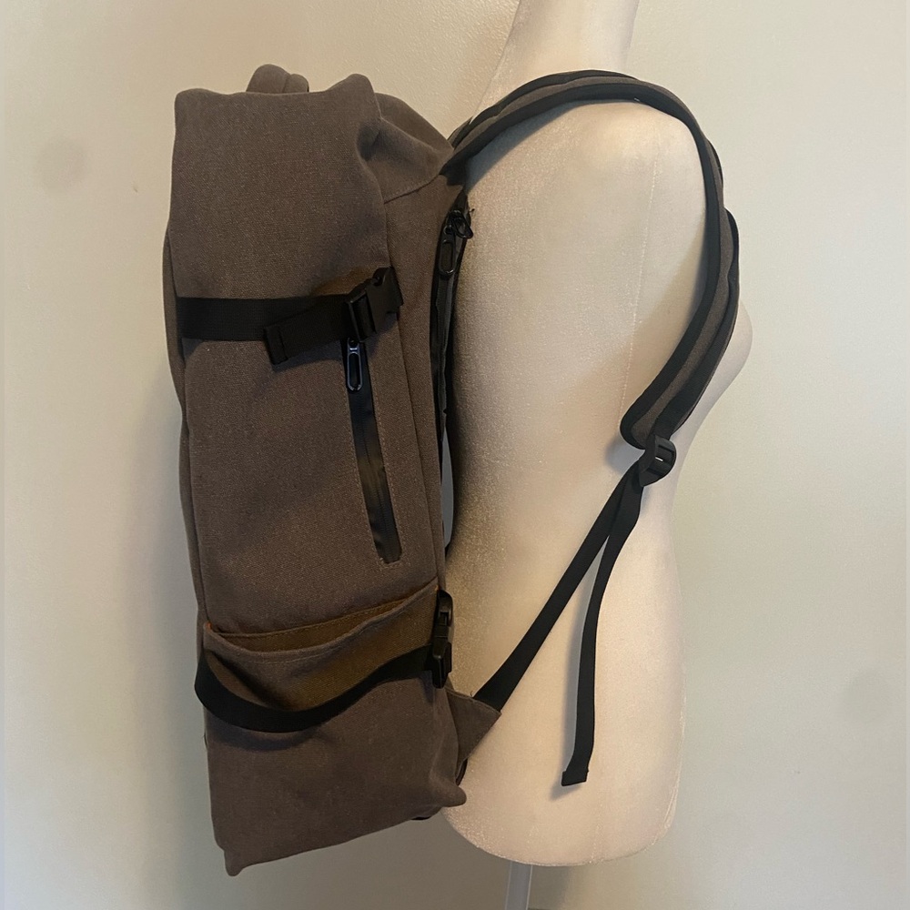 Barbell Voodoo Brown Tactical Backpack with Durable Fabric